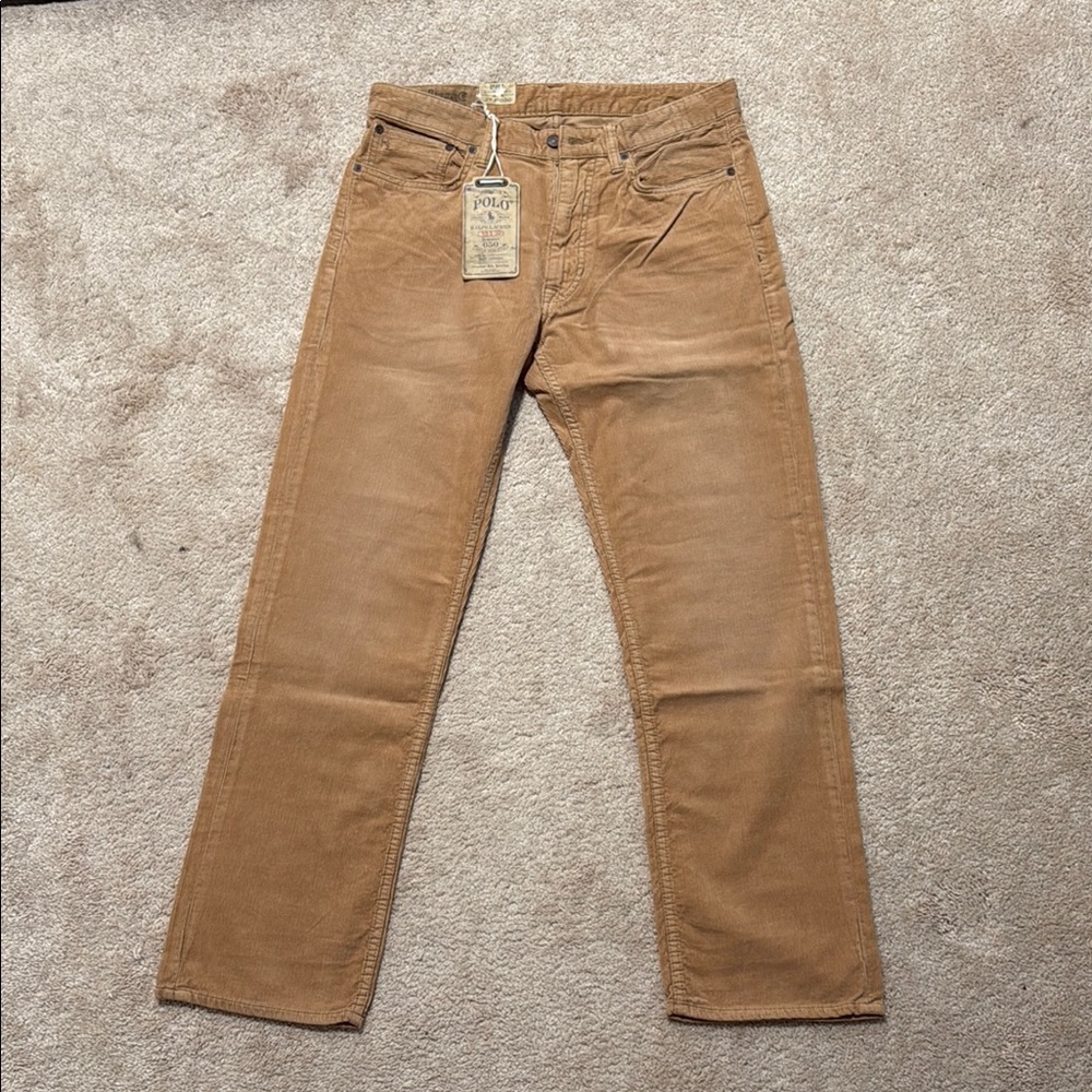 Polo by Ralph Lauren Tan Corduroy Pants